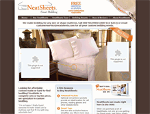 Tablet Screenshot of neatsheets.com